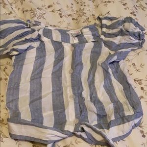 Girls toe crop top size 12